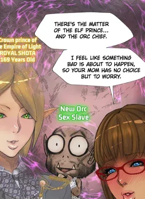 The Dark Elf Queen and the Slave Orc - Chapter 4