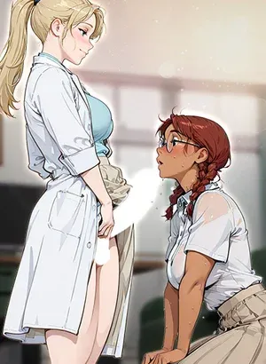 THE NAUGHTY EXAM : Between Her Legs - Chapter 1